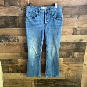 Madewell Cali Demi-Boot Jeans in Tierney Wash Eco-Edition Women's Size 28